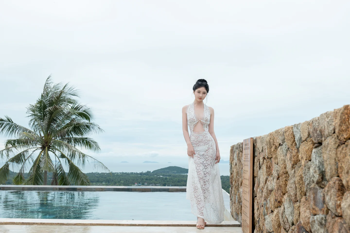 年年 - 白色连衣裙 [73P-314MB] tg@simisebaisi 【丝足阁】008.webp